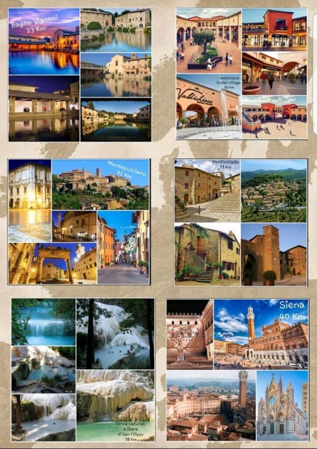 Val D'orcia Deluxe 2, Raffinata Casa Immersa Nel Con Wifi, Giardino E Parcheggio Apartment Montalcino