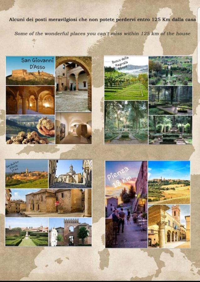 Val D'orcia Deluxe 2, Raffinata Casa Immersa Nel Con Wifi, Giardino E Parcheggio * Montalcino